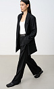 Straight-fit trousers with darts - BRUSNIKA. Women clothes