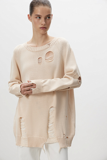 Ripped jumper
SALE
Ripped jumper - BRUSNIKA Women Clothes