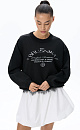 Sweatshirt with logo - BRUSNIKA. Women clothes