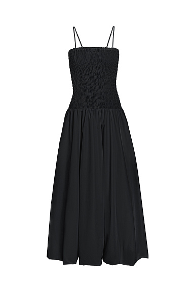 Dress with balloon skirt - BRUSNIKA Women Clothes