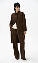 Suede trench Coat - BRUSNIKA. Women clothes