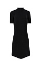 Ribbed knit mini dress - BRUSNIKA. Women clothes
