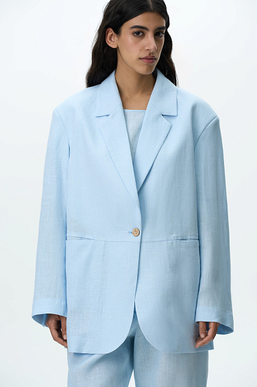 Oversized blazer - BRUSNIKA Women Clothes