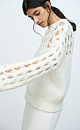 Textured weave jumper - BRUSNIKA. Women clothes