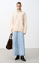 High collar jumper - BRUSNIKA. Women clothes
