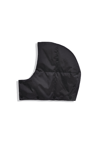 vest with a stand‑up collar and a hood - BRUSNIKA Women Clothes