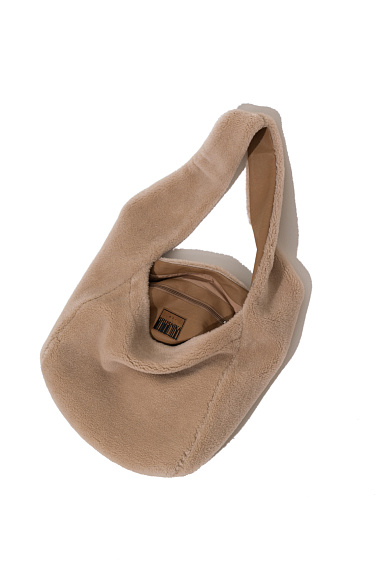 Faux fur shopper - BRUSNIKA Women Clothes