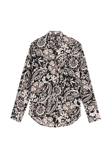 100% cotton printed shirt - BRUSNIKA Women Clothes