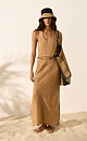 sundress with a twist on the back - BRUSNIKA. Women clothes