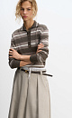 Striped longsleeve - BRUSNIKA. Women clothes