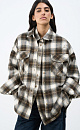 Plaid Shirt - BRUSNIKA. Women clothes