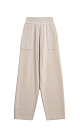Trousers with a wide belt - BRUSNIKA. Women clothes