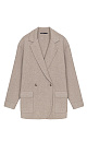 Cashmere-blend knit blazer - BRUSNIKA. Women clothes