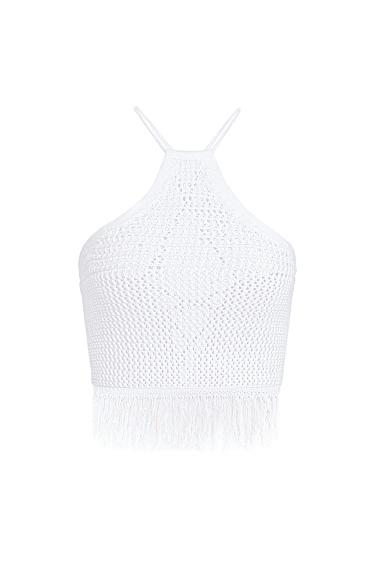 Fringed top - BRUSNIKA Women Clothes