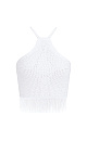 Fringed top - BRUSNIKA. Women clothes