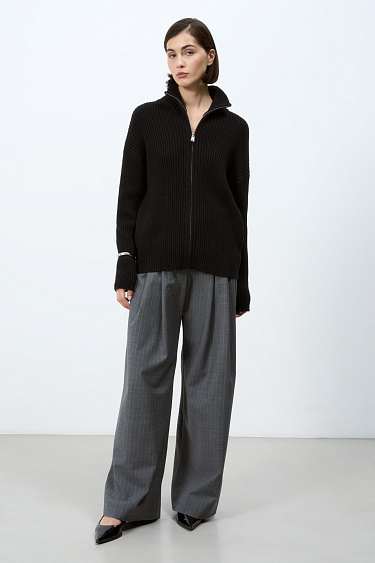 Cashmere and wool blend cardigan - BRUSNIKA Women Clothes