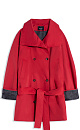 Trench coat with turned-up sleeves - BRUSNIKA. Women clothes