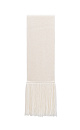 Long fringed scarf - BRUSNIKA. Women clothes