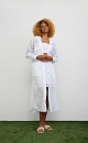 Hooded lightweight dress - BRUSNIKA. Women clothes