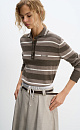 Striped longsleeve - BRUSNIKA. Women clothes