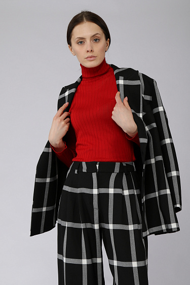 High-collared jumper - BRUSNIKA Women Clothes