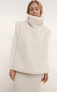 Eco fur vest - BRUSNIKA. Women clothes