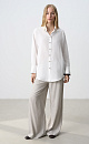 100% linen shirt - BRUSNIKA. Women clothes