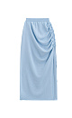 Draped Maxi Skirt - BRUSNIKA. Women clothes
