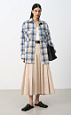 Plaid Shirt - BRUSNIKA. Women clothes