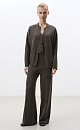 Straight-cut knitted trousers - BRUSNIKA. Women clothes