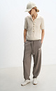 Polo with braids - BRUSNIKA. Women clothes