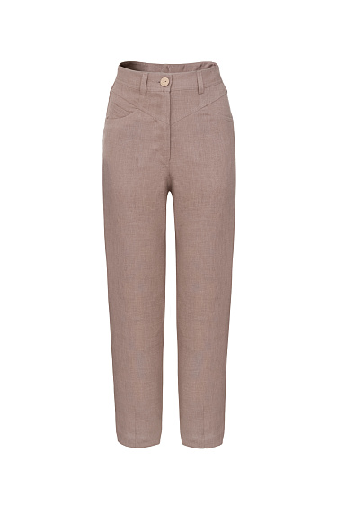 High-waisted trousers - BRUSNIKA Women Clothes