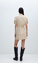 Short sleeve denim dress - BRUSNIKA. Women clothes