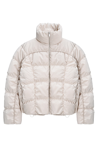 Quilted down jacket with a stand collar - BRUSNIKA Women Clothes