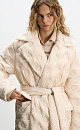 Wrap down jacket - BRUSNIKA. Women clothes