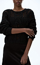 Openwork knit jumper - BRUSNIKA. Women clothes