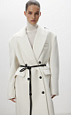 Double-breasted wool coat - BRUSNIKA. Women clothes