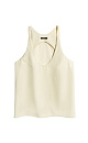 Eco-leather top - BRUSNIKA. Women clothes