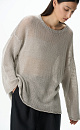 Semi-sheer jumper - BRUSNIKA. Women clothes