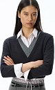 V‑neck longsleeve - BRUSNIKA. Women clothes