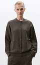 Knitted merino wool bomber jacket - BRUSNIKA. Women clothes