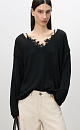 Jumper with cut-out - BRUSNIKA. Women clothes