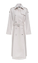Faux leather trench coat - BRUSNIKA. Women clothes