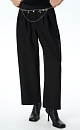Trousers with symmetrical pleats - BRUSNIKA. Women clothes