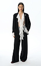 Single-breasted merino wool jacket - BRUSNIKA. Women clothes