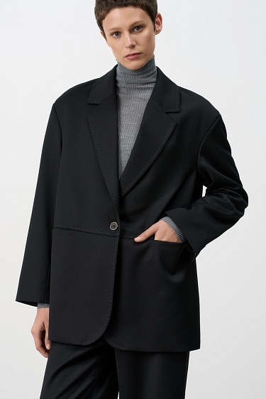 Single-breasted jacket - BRUSNIKA Women Clothes
