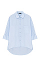 Basic 3/4 sleeve shirt - BRUSNIKA. Women clothes