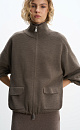 Bomber jacket with patch pockets - BRUSNIKA. Women clothes