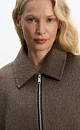 Wool zip-up jacket - BRUSNIKA. Women clothes