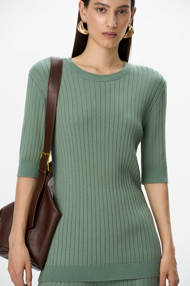 Longline T-shirt - BRUSNIKA Women Clothes